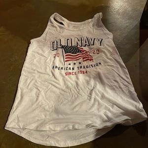 Girls Y tank top, Old Navy Size 10-13
